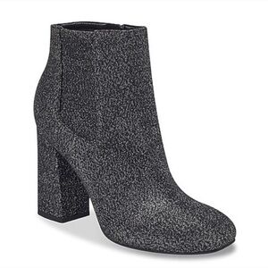 Marc Fisher Black Shimmer Boots